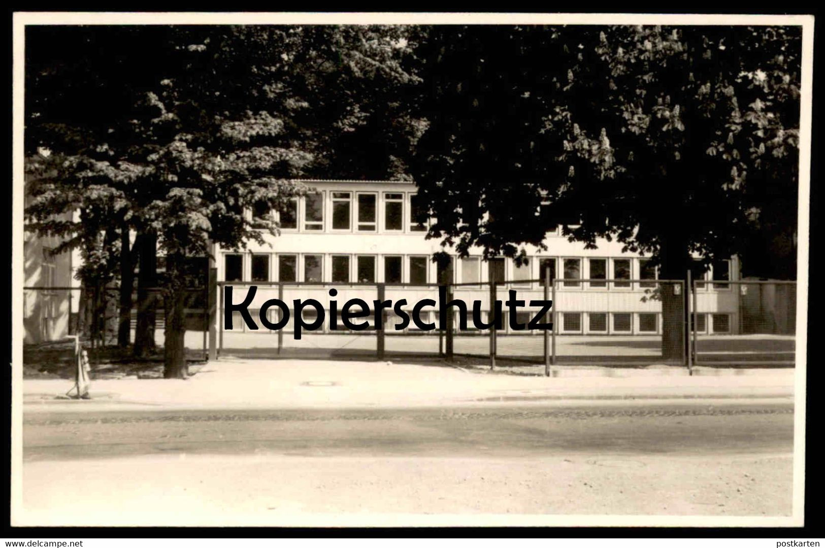 ALTE POSTKARTE EVANGELISCHES AUFBAUGYMNASIUM HILDEN EINWEIHUNG DES SCHULGEBÄUDES 27.06.1959 Gymnasium Schule School AK - Hilden