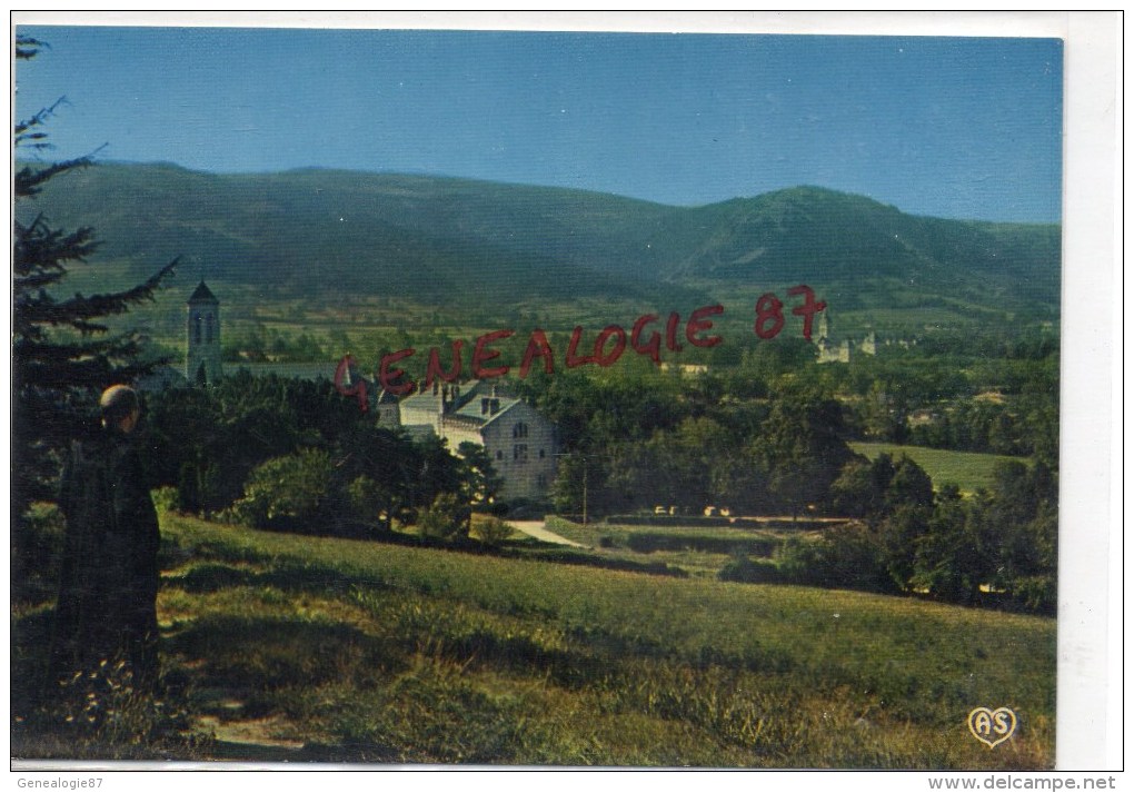 81 - DOURGNE - ABBAYE D' ENCACALT - LE MONASTERE ET LA MONTAGNE NOIRE - Dourgne