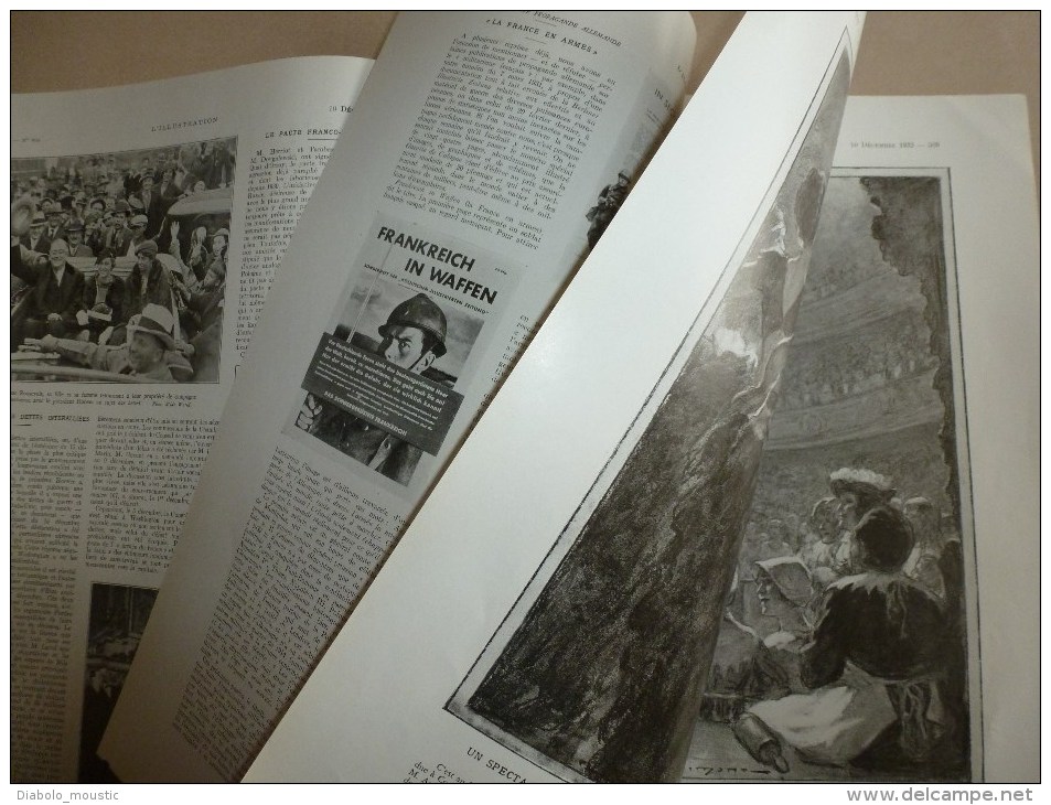 1932  :Besançon , Son école D'HORLOGERIE ; L ' ALGERIE Vue D'avion Oran, Constantine , Alger  Etc... - L'Illustration