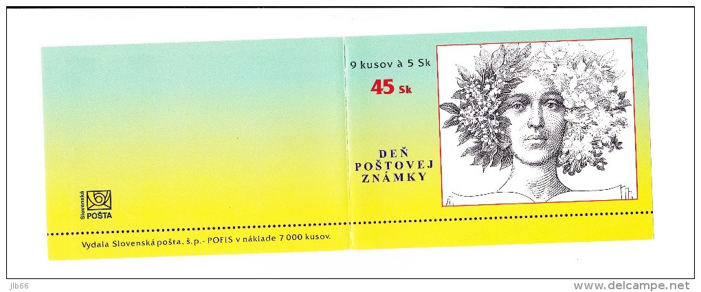 Carnet Jour Du Timbre 1999 De 9 Timbres C 311 / Booklet  Stamp Day1999  Mi 34 (358) - Unused Stamps