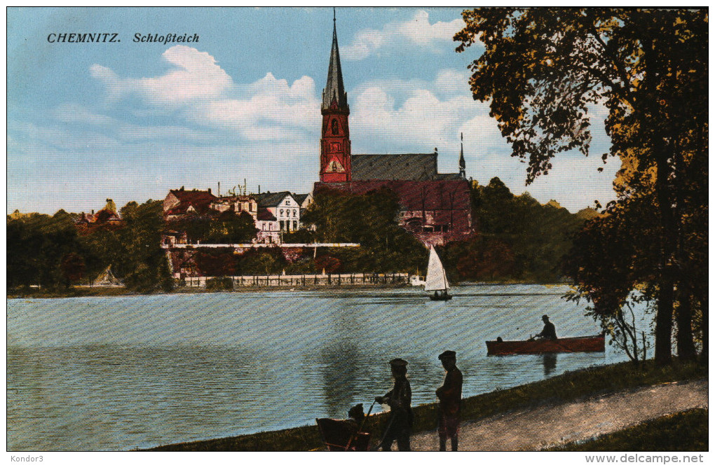 Chemnitz. Schlossteich - Chemnitz