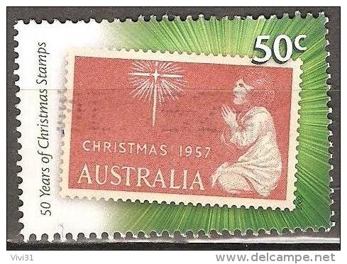 Australie - 2007 - Timbre 242 De 1957 &ndash; Le Petit Samuel Par Sir Joshua Reynolds - YT 2788 Oblitéré - Timbres Sur Timbres