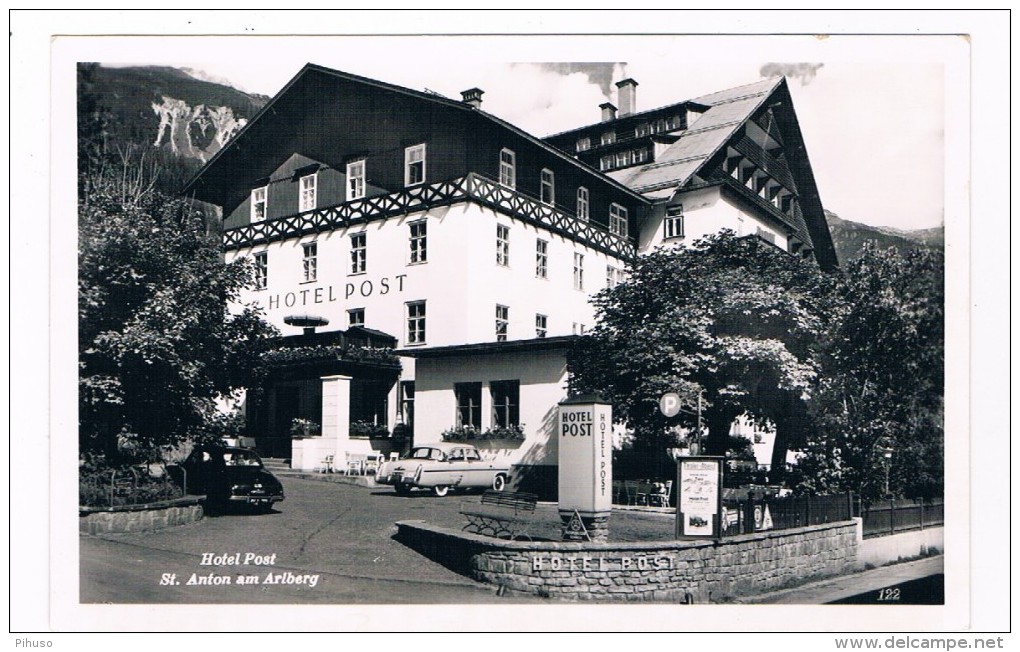 Ö-2131   SANKT ANTON Am ARLBERG : Hotel Post - St. Anton Am Arlberg