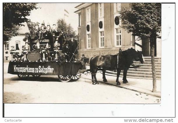 SALZGITTER  FOTO 1929 50 JAHRE KREISSPARKASSE - Salzgitter