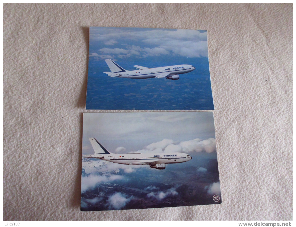 2 CARTES AIRBUS A 300 B2... - 1946-....: Moderne