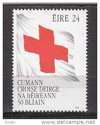 Q0937 - IRLANDE IRELAND Yv N°685 ** CROIX ROUGE - Ungebraucht