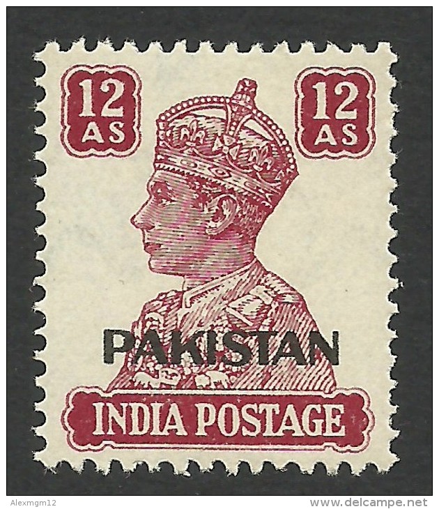 Pakistan, 12 A. 1947, Sc # 12, MH - Pakistan