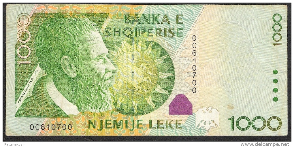 ALBANIA P69   1000  LEKE    2001 #OC       VF - Albanien