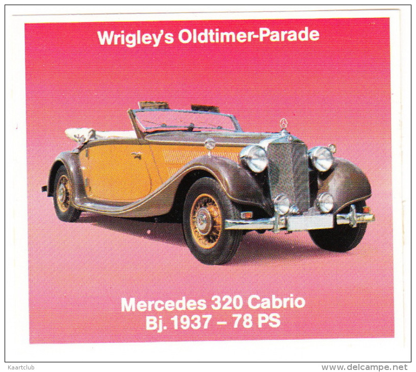 MERCEDES 320 CABRIO (´37)  - (´Wrigley´s Oldtimer-Parade´) - Cars