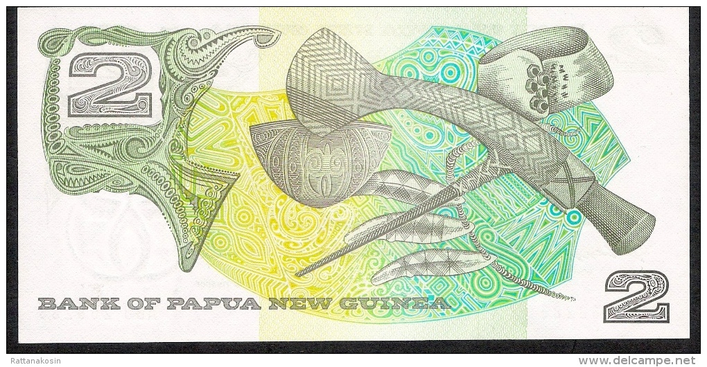 PAPUA NEW GUINEA P1  2  KINA  1975 #ABJ  UNC. - Papua New Guinea