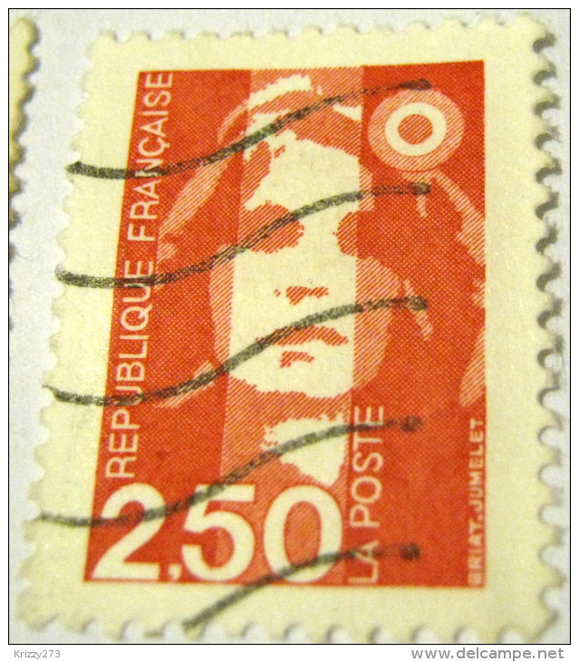 France 1991 Marianne 2.50f - Used - Gebraucht