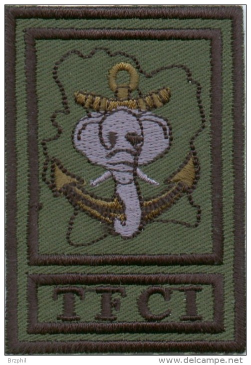 OPEX GENDARMERIE - LICORNE Cote D´Ivoire Rectangle TFCI Bv Vert - Polizei