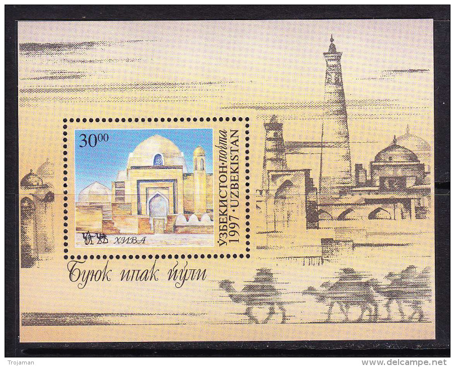 UZB-	26	UZBEKISTAN – 1997 HIVA - Mosques & Synagogues