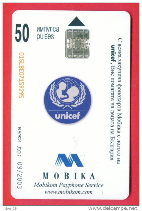 H101 / MOBIKA - UNICEF - SAY YES FOR CHILDREN Phonecards Télécartes Telefonkarten Bulgaria Bulgarie Bulgarien Bulgarije - Bulgaria