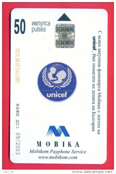 H102 / MOBIKA - UNICEF - SAY YES FOR CHILDREN Phonecards Télécartes Telefonkarten Bulgaria Bulgarie Bulgarien Bulgarije - Bulgarien