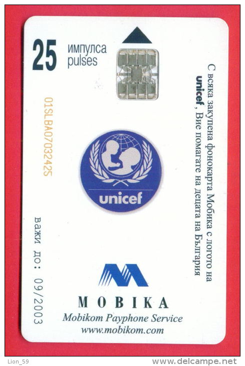 H107 / MOBIKA - UNICEF - SAY YES FOR CHILDREN Phonecards Télécartes Telefonkarten Bulgaria Bulgarie Bulgarien Bulgarije - Bulgarien