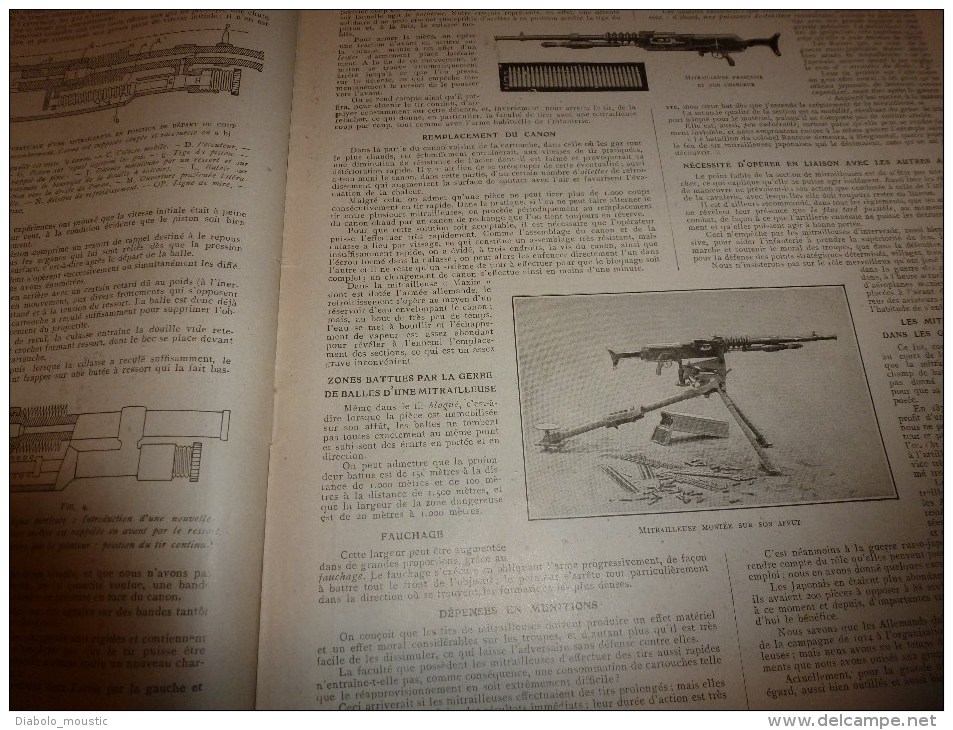 1915 JOURNAL de GUERRE(Le Pays de France):Vauquois;MITRAILLEUSE;Navire PROVENCE;Proti,Antizoni,Halki,Prinkipo,Tchardak