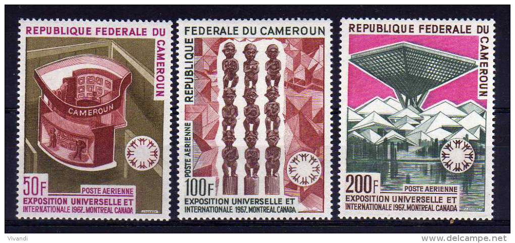 Cameroon - 1967 - "Expo 67" World Fair - MNH - Cameroun (1960-...)