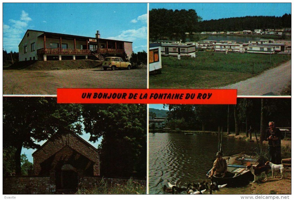 CP    Belgique  -   MATAGNE LA PETITE -  Camping De La Fontaine Du Roy - Multivues - Doische