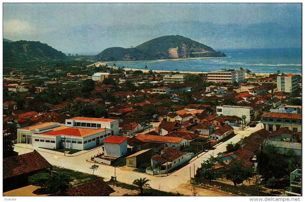 CP    Lot De 2  -  Brésil   -    CARAGUATATUBA  -  Vue Panoramique Et Vue Partielle - Autres