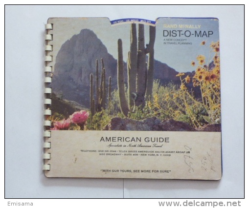 Dist - O - Map - Randy Mc Nally - American Guide Anni 50-60 (?) - Altri & Non Classificati
