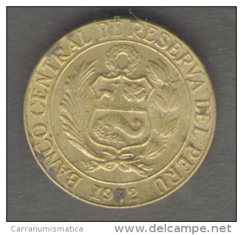 PERU 10 CENTAVOS 1972 - Pérou