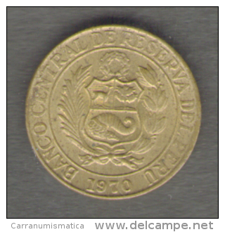 PERU 5 CENTAVOS 1970 - Peru