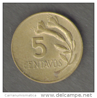 PERU 5 CENTAVOS 1970 - Pérou