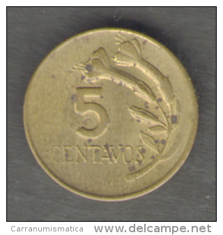 PERU 5 CENTAVOS 1970 - Perú