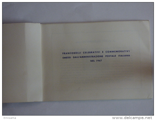 Raccolta Francobolli Celebrativi E Commemorativi Emessi Nel 1967 - Sammlungen