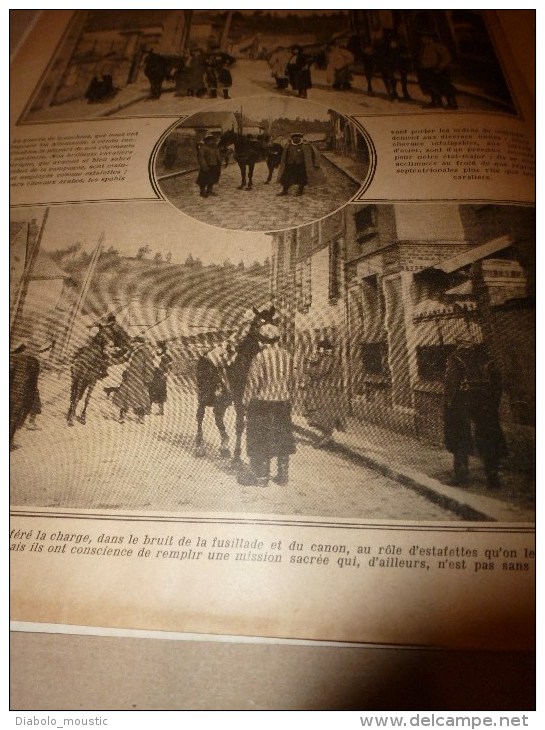 1915 JOURNAL De GUERRE(Le Pays De France):Spahis;Haïdar-Pacha;San-Stefano;Ploufragan;St-Barnabé;SOUS-MARIN;Lick;Gerdauen - Français