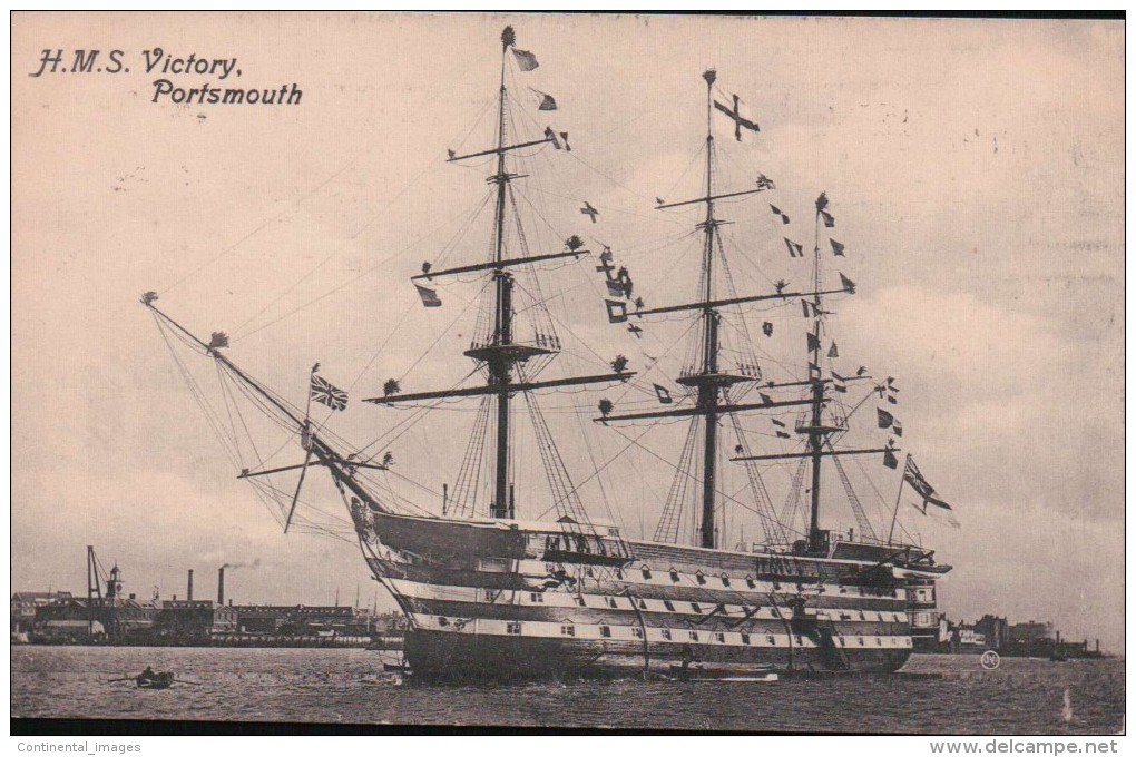 BATEAU ANGLETERRE/ H.M.S. VICTORY PORTSMOUTH/ TRES BEAU VOILIER/ Référence 4776 - Hagen