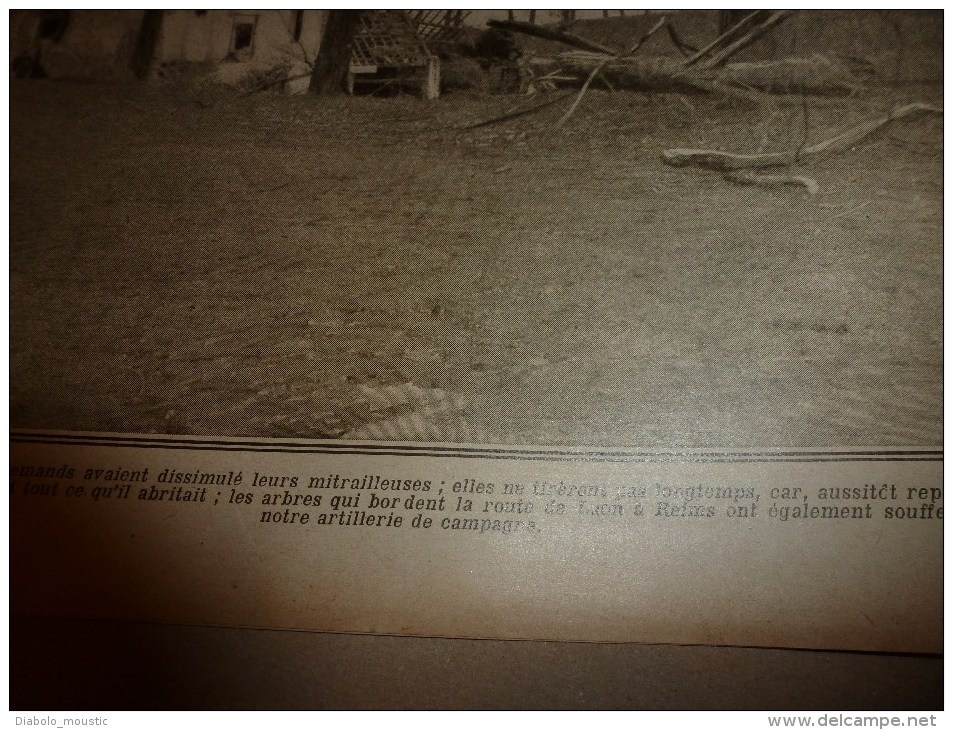 1915 JOURNAL de GUERRE(Le Pays de France):Lunéville;Limoges ;Fricourt;Péniches-Ambulances;PROJECTILES et EXPLOSIFS;Dijon