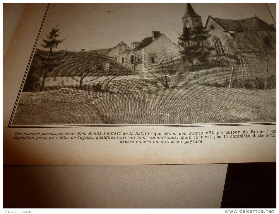 1915 JOURNAL de GUERRE(Le Pays de France):Lunéville;Limoges ;Fricourt;Péniches-Ambulances;PROJECTILES et EXPLOSIFS;Dijon