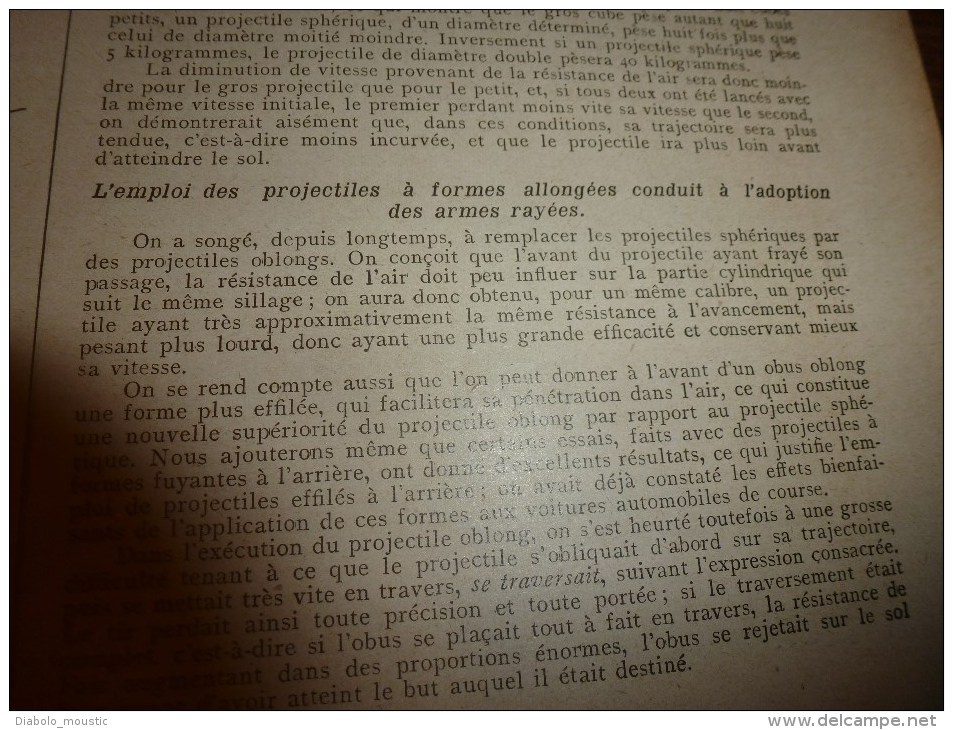 1915 JOURNAL de GUERRE(Le Pays de France):Lunéville;Limoges ;Fricourt;Péniches-Ambulances;PROJECTILES et EXPLOSIFS;Dijon