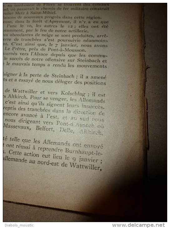 1915 JOURNAUX De GUERRE(Le Pays De France):La Thur;Trilport;St-Etienne- Du-Temple;Rambervilliers; Soldats-Bucherons..etc - Francés