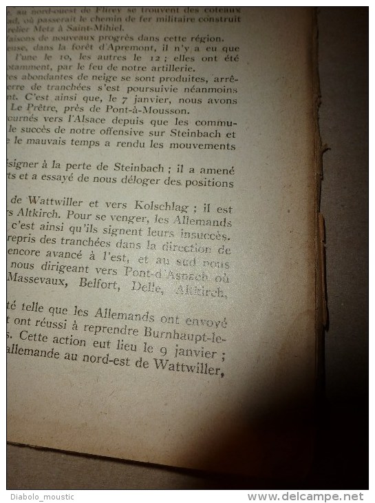 1915 JOURNAUX De GUERRE(Le Pays De France):La Thur;Trilport;St-Etienne- Du-Temple;Rambervilliers; Soldats-Bucherons..etc - Français