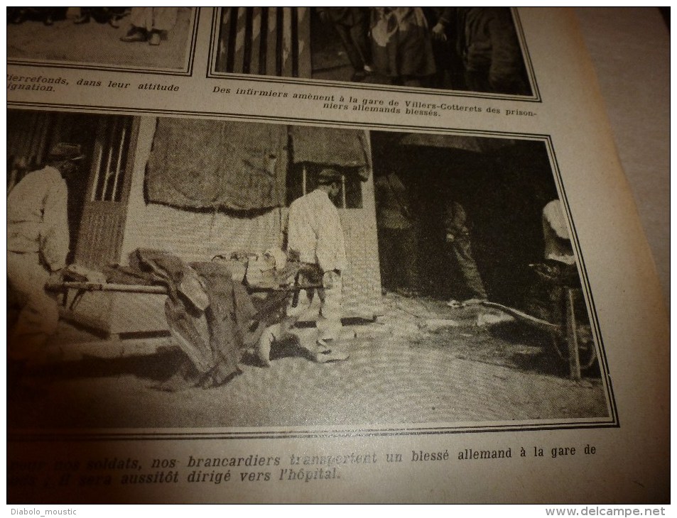 1915 JOURNAUX de GUERRE(Le Pays de France):La Thur;Trilport;St-Etienne- du-Temple;Rambervilliers; Soldats-Bucherons..etc