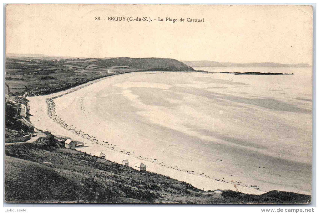 22 ERQUY - La Plage De Caroual - Erquy