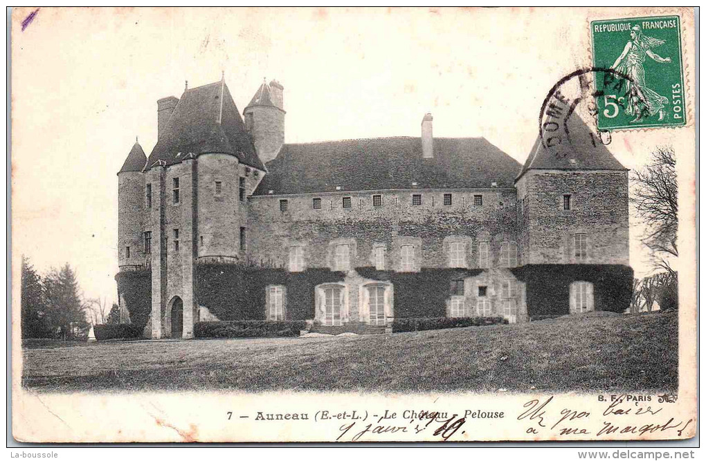 28 AUNEAU - Le Château - Pelouse - Auneau