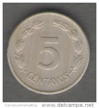 ECUADOR 5 CENTAVOS 1946 - Equateur