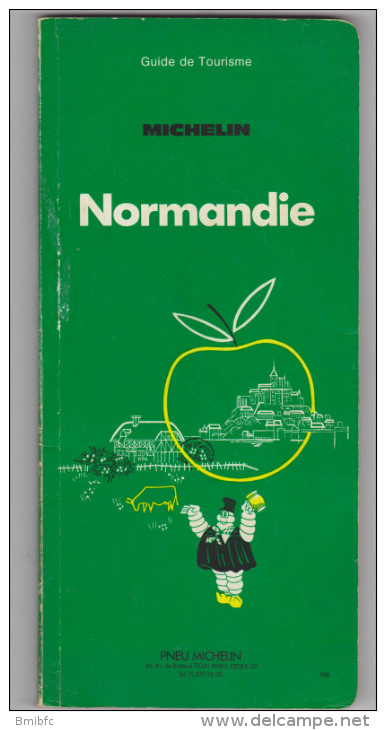 Guide Du Pneu Michelin  NORMANDIE 1981 - Michelin-Führer