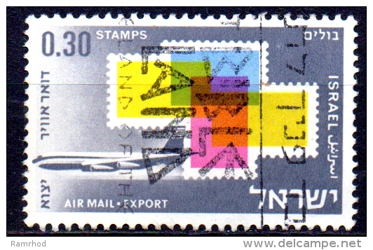 ISRAEL 1968 Air. Israeli Exports - 30a Stamps  FU - Airmail