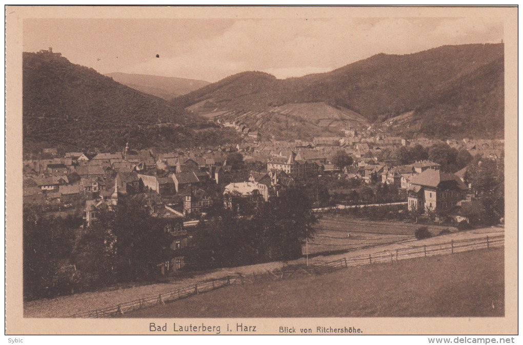 BAD LAUTERBERG - Blick Von Ritchershöhe - Bad Lauterberg