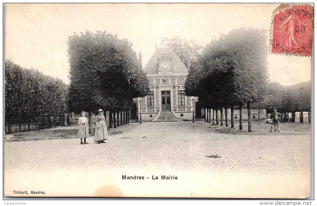 94 MANDRES - La Mairie - - Mandres Les Roses