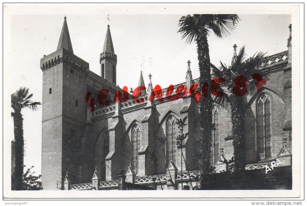 81 - ST SAINT SULPICE LA POINTE - LE CLOCHER   CARTE PHOTO - Saint Sulpice