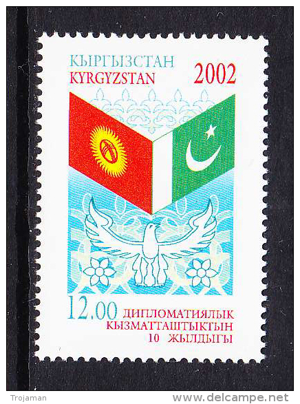 KGZ-	55	KYRGYSZTAN – 2002 - Stamps