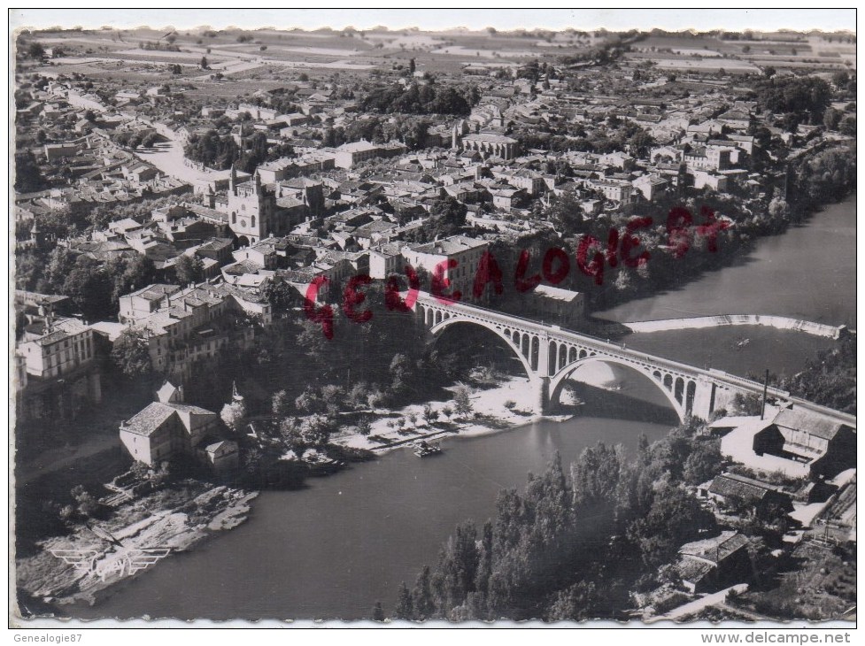 81 -  RABASTENS SUR TARN - VUE AERIENNE - Rabastens