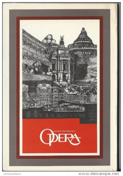 Petite Encyclopédie Illustrée De L'Opéra De Paris /Théatre National De L'Opéra/Centenaire Du Palais Garnier/1974   LIV42 - Música