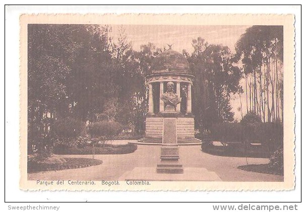 BOGOTA Colombia Colombie Parque Del Centenario No.192 LIBRERIA COLOMBIANA BOGATA - Kolumbien